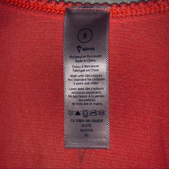 Lululemon Ivivva Girls Tank Top Athletic Workout 8 - Picture 3 of 6